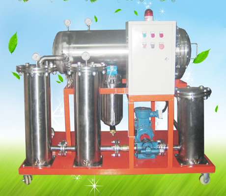 透平油聚結脫水濾油機